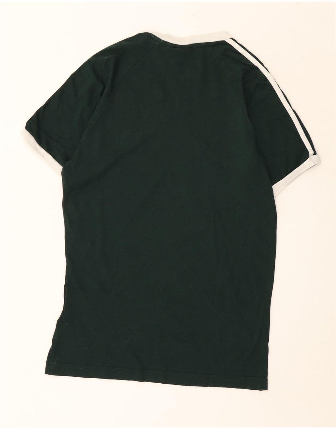 T-shirt grafica da uomo Adidas Top in cotone verde medio