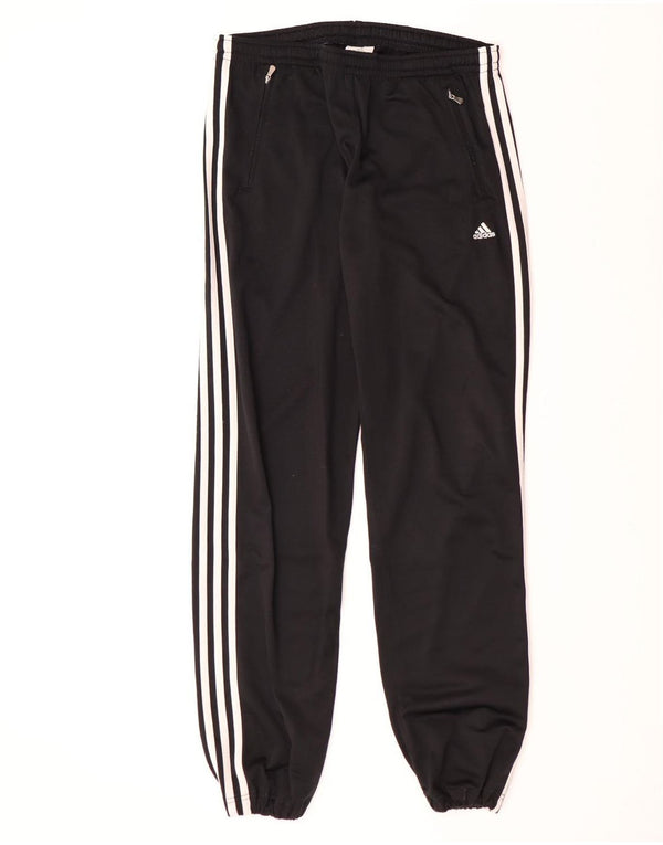 Pantaloni da tuta da uomo Adidas Joggers UK 38/40 Medium Nero Poliestere