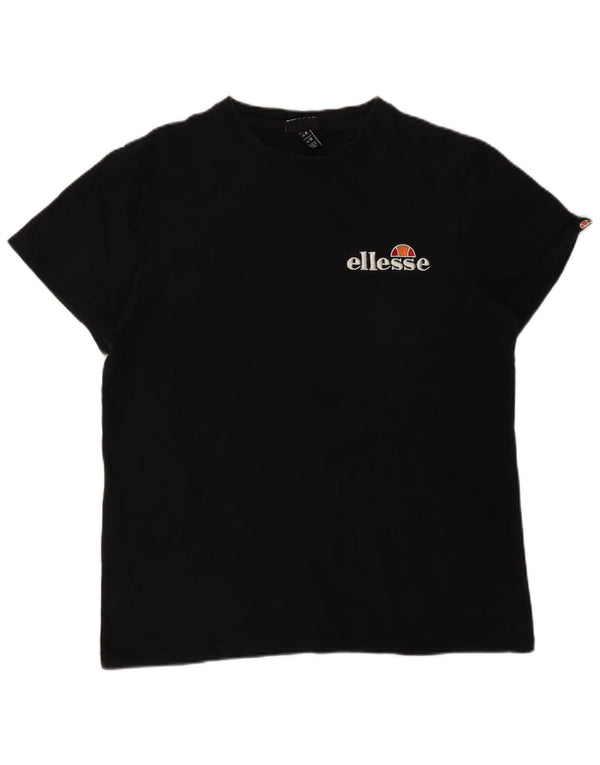 T-shirt oversize da donna Ellesse Top UK 10 Small Nera