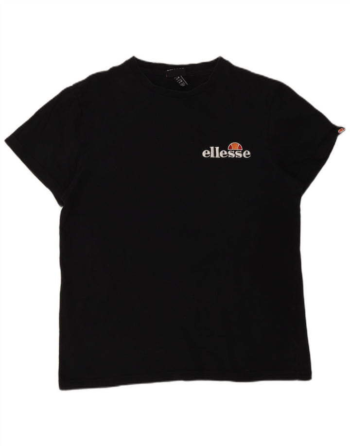 T-shirt oversize da donna Ellesse Top UK 10 Small Nera