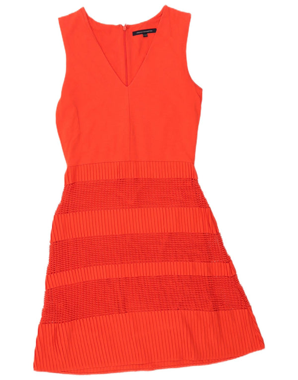 Abito a trapezio senza maniche da donna French Connection UK 12 Arancione medio