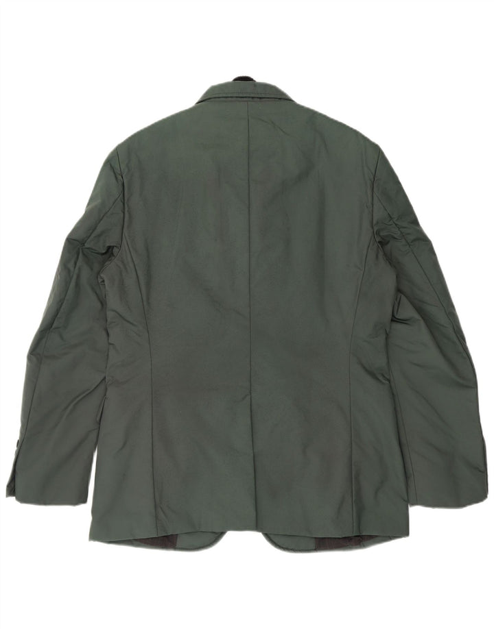 Refrigiwear Giacca Blazer 5 Bottoni Uomo IT 50 Large Verde Poliammide