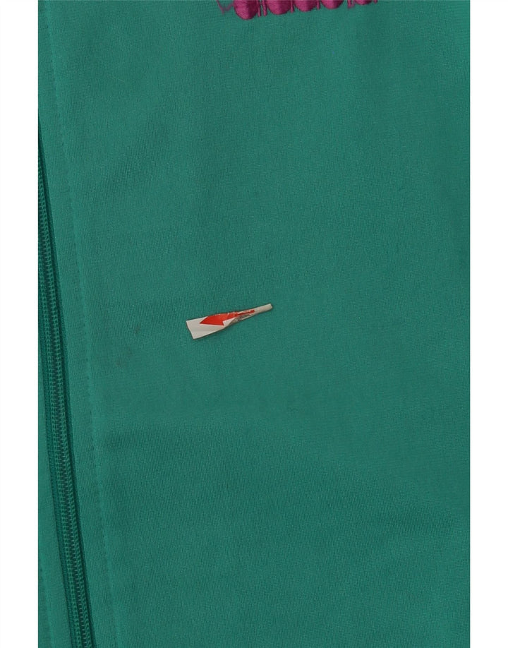 Giacca da tuta grafica da uomo Diadora UK 38 Colorblock verde medio