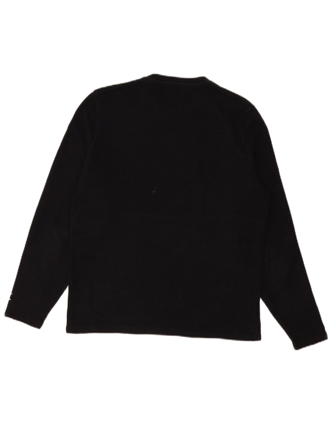 Top Zara da uomo a maniche lunghe a righe nere medie