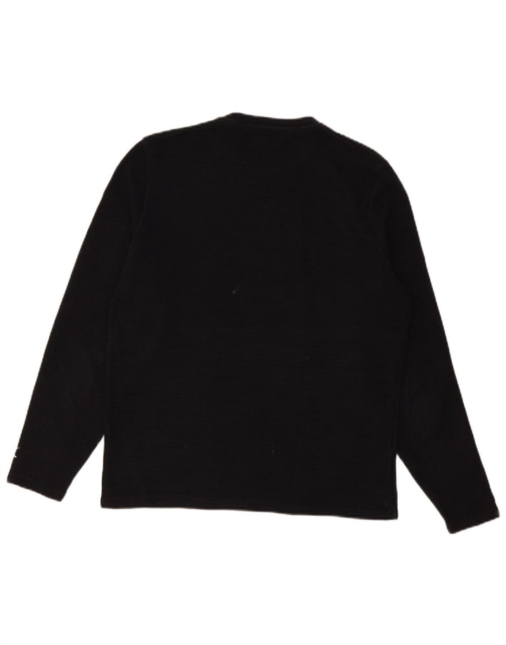 Top Zara da uomo a maniche lunghe a righe nere medie