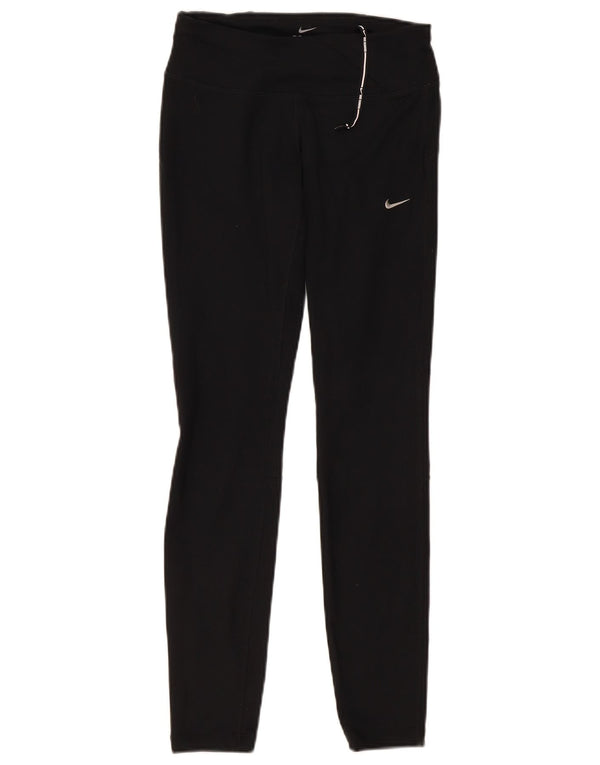 Leggings Dri Fit da donna NIKE UK 6 XS poliestere nero