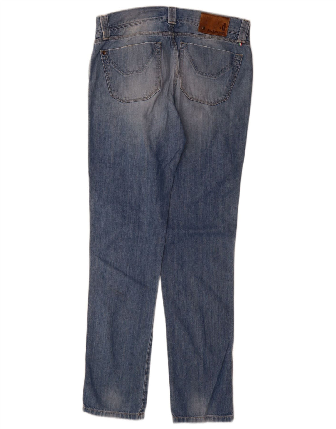 Jeans slim da donna Jeckerson W31 L33 cotone blu