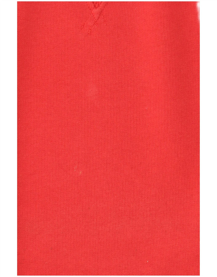 Polo Ralph Lauren Felpa oversize da donna Maglione UK 14 Medio Rosso