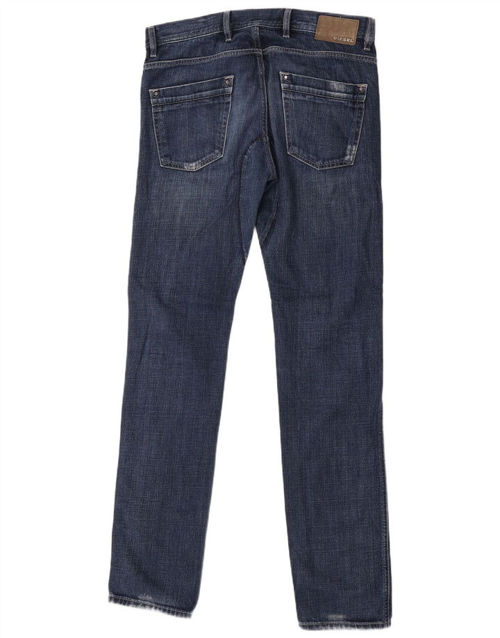Jeans slim da uomo Diesel Thaye W31 L34 cotone blu