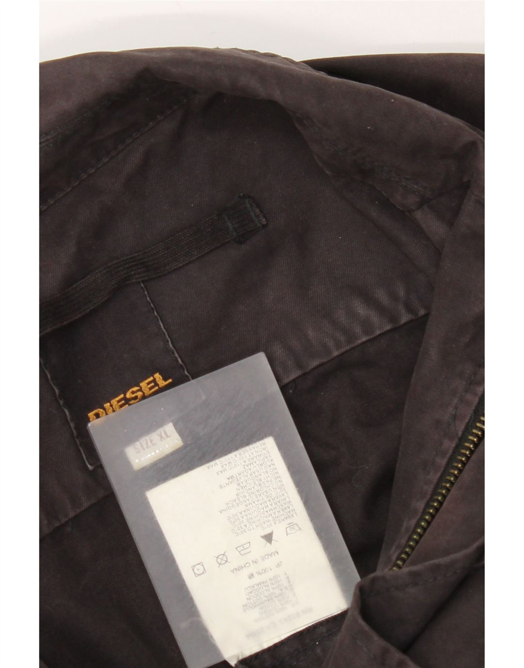 Giacca utility da donna Diesel UK 18 XL cotone nero