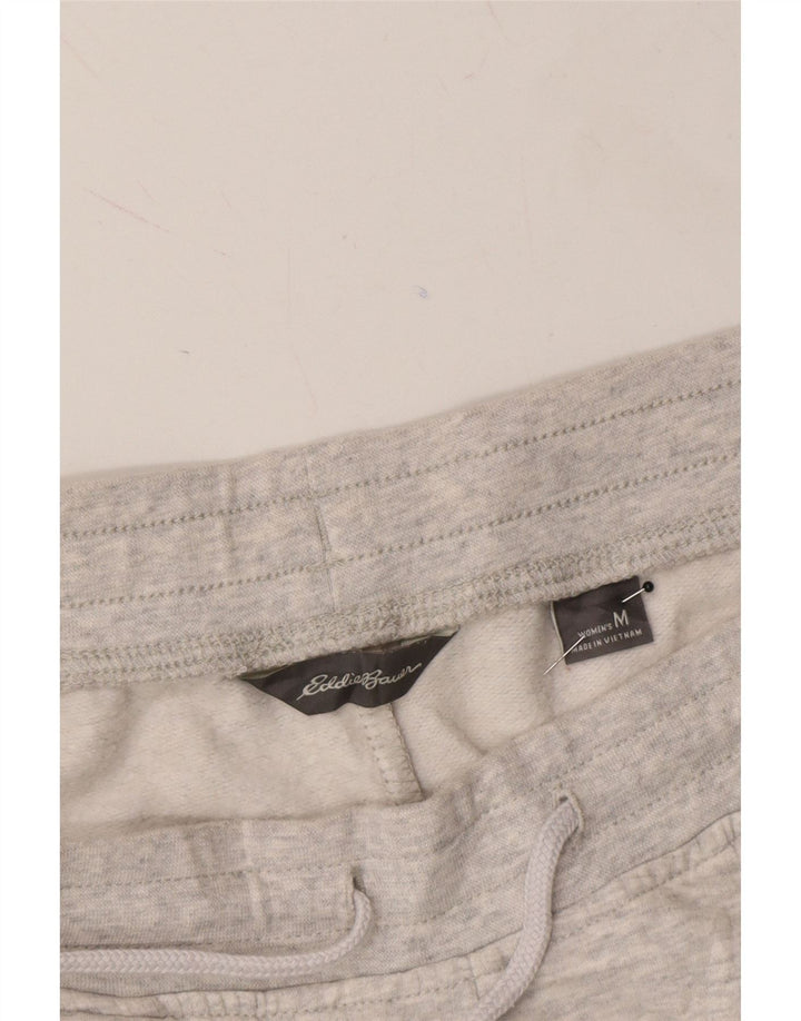 EDDIE BAUER Womens Tracksuit Trousers Joggers UK 14 Medium Grey Cotton Vintage Eddie Bauer and Second-Hand Eddie Bauer from Messina Hembry 