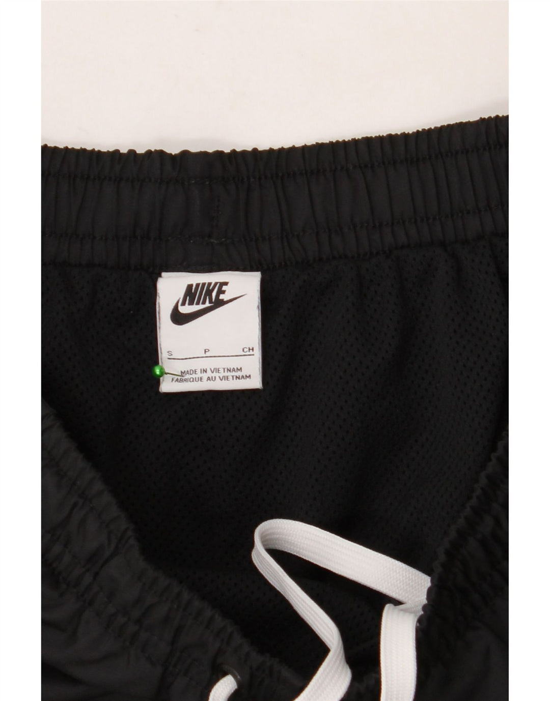 Pantaloncini da bagno da uomo NIKE piccoli neri in poliestere