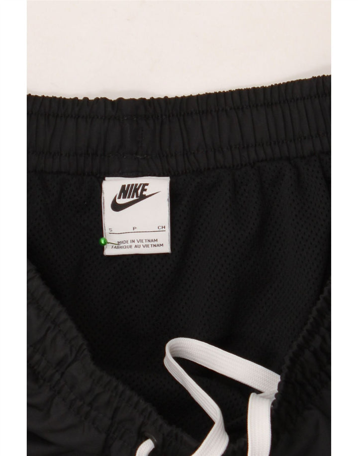 Pantaloncini da bagno da uomo NIKE piccoli neri in poliestere