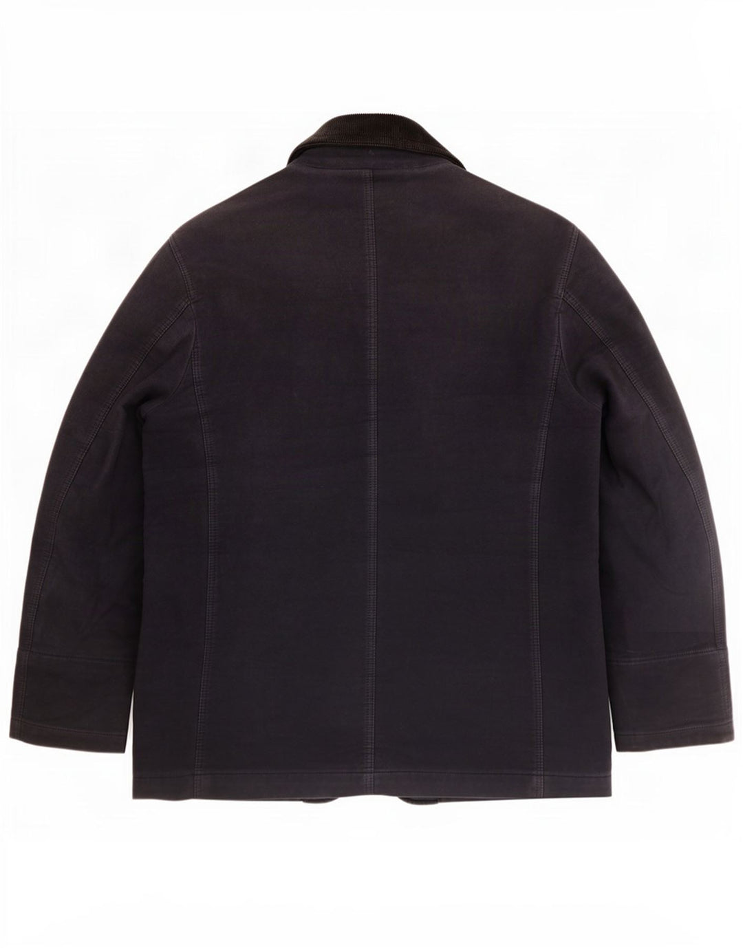 Giacca a vento da uomo a 3 bottoni Fay UK 40 grande cotone blu navy