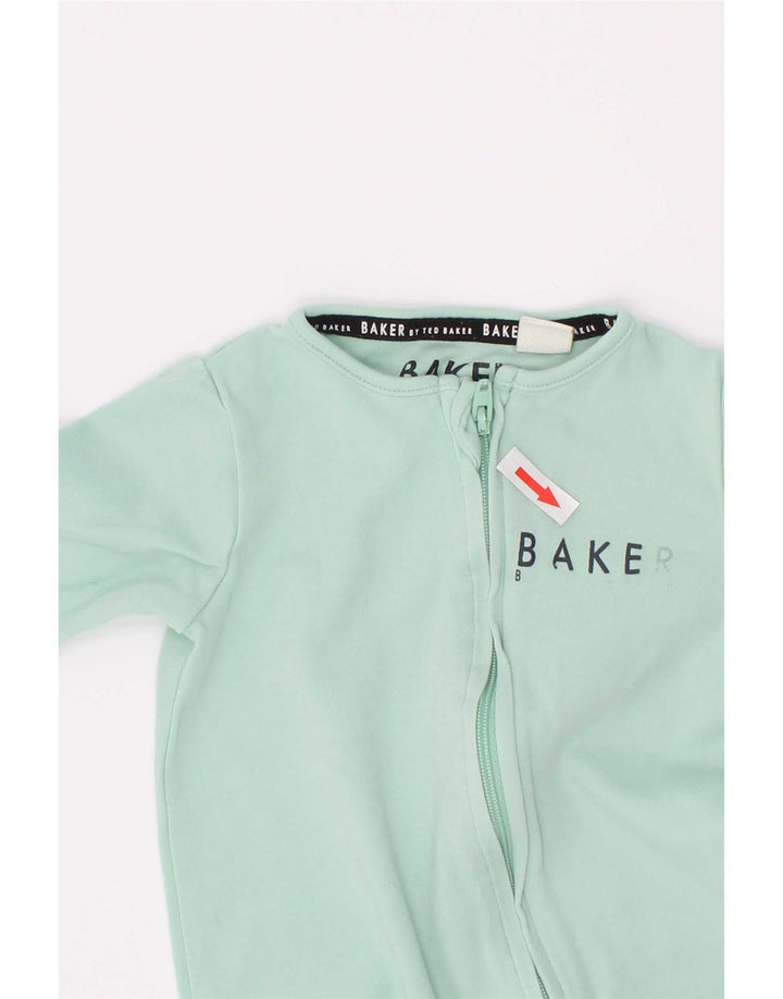 Ted Baker Tutina grafica a maniche lunghe per neonato da 3-6 mesi Turchese