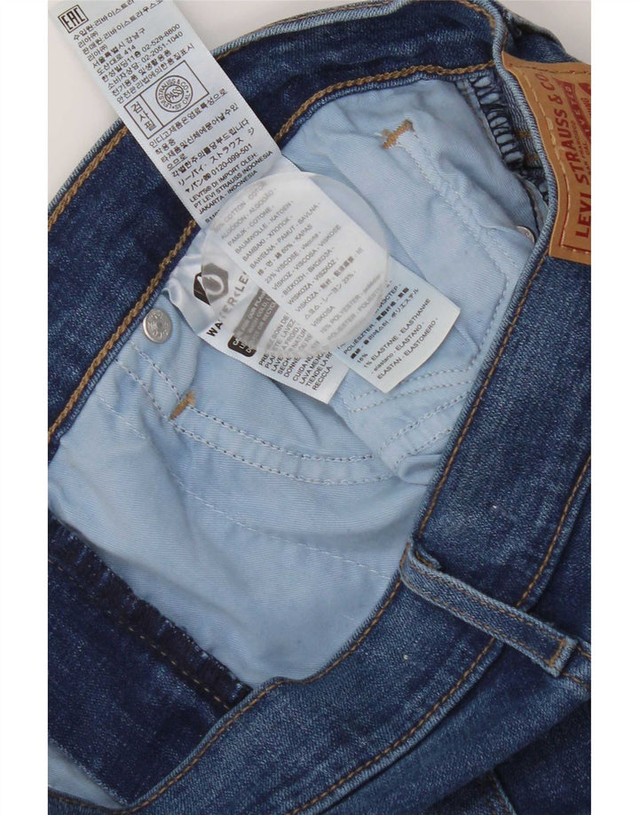 Levi's Donna 312 Shaping Slim Jeans W28 L30 Cotone Blu