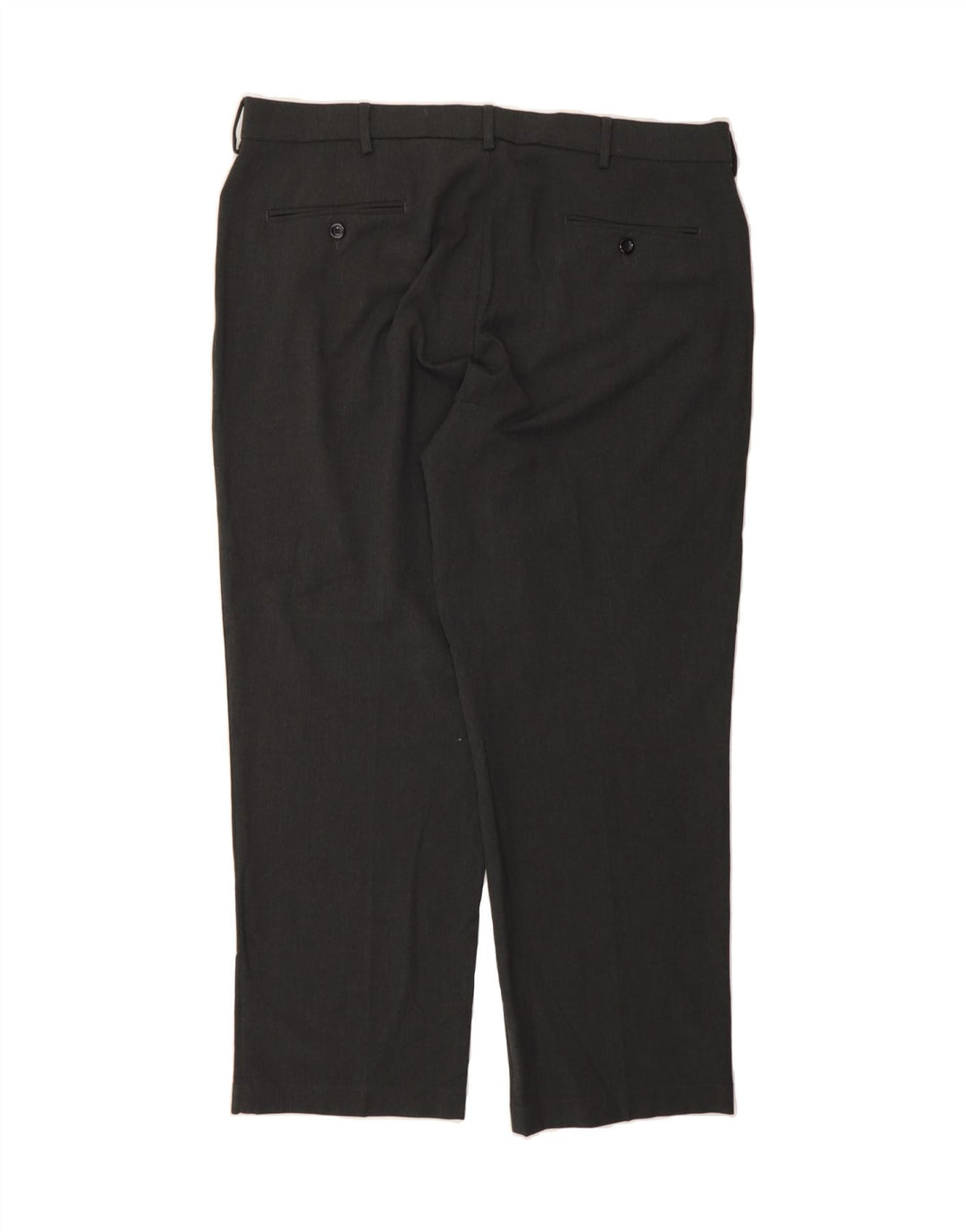 DOCKERS Mens Straight Casual Trousers W38 L30 Black Polyester Vintage Dockers and Second-Hand Dockers from Messina Hembry 