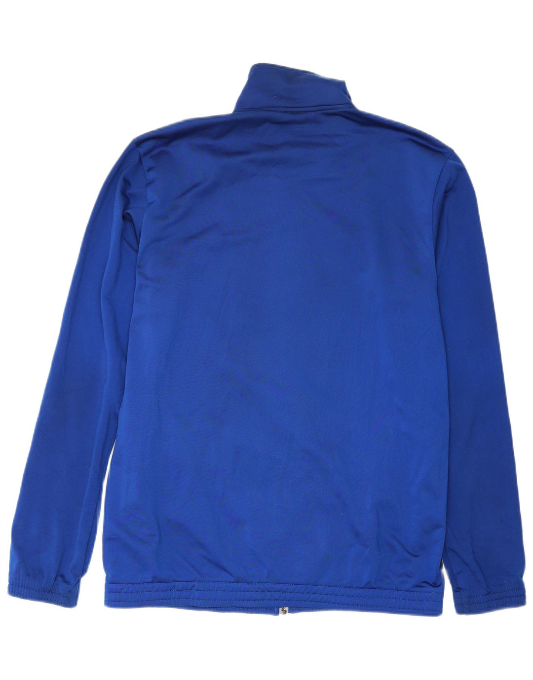 Giacca da tuta da uomo Adidas UK 40/42 Poliestere color block blu medio
