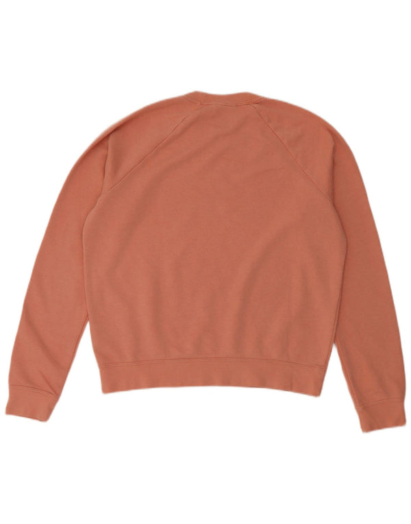 Felpa oversize da donna Nike Jumper UK 10 Small Pink Cotton