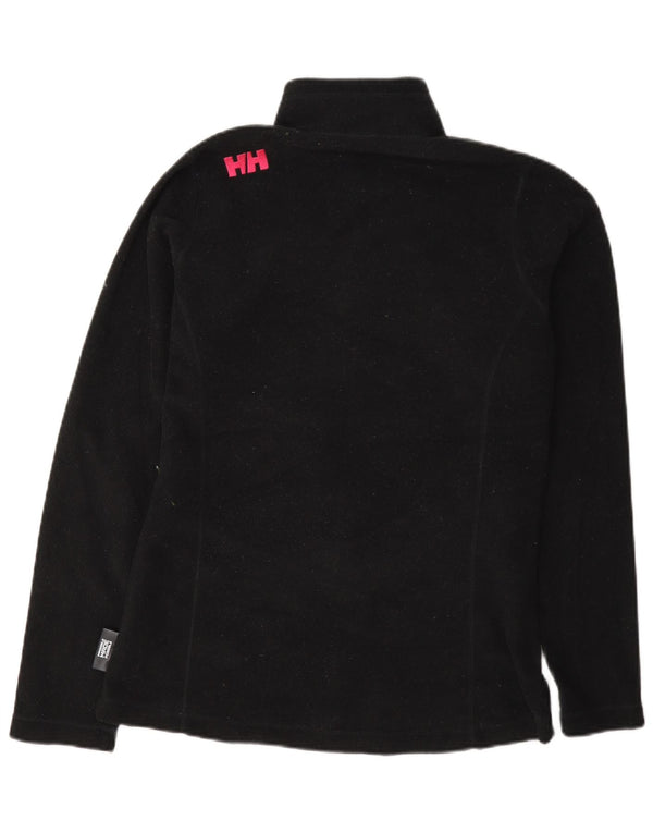 Giacca in pile da donna Helly Hansen UK 16 grande poliestere nero