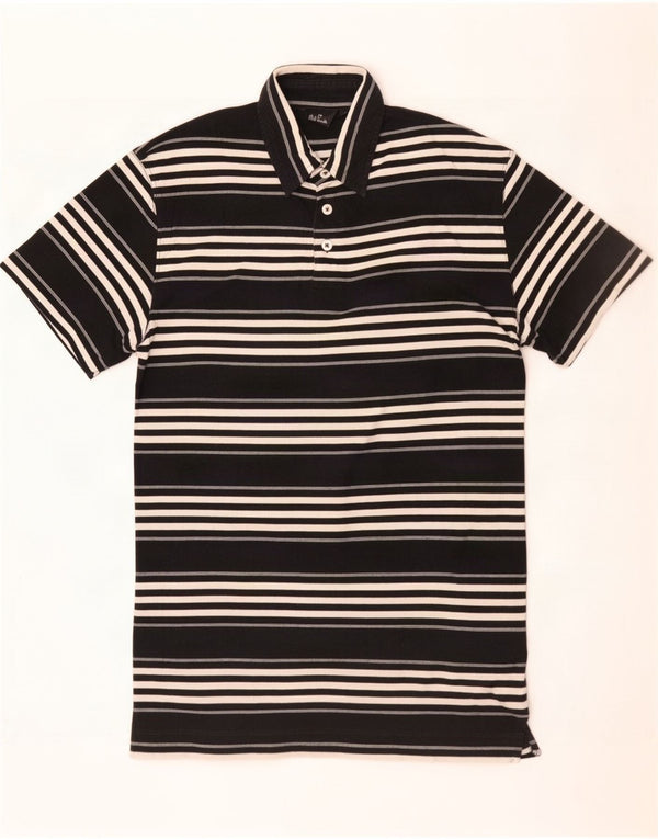 Polo da uomo Paul Smith piccola in cotone a righe nere
