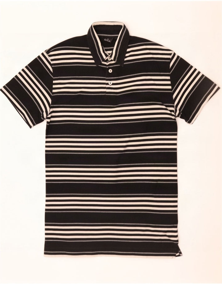 Polo da uomo Paul Smith piccola in cotone a righe nere