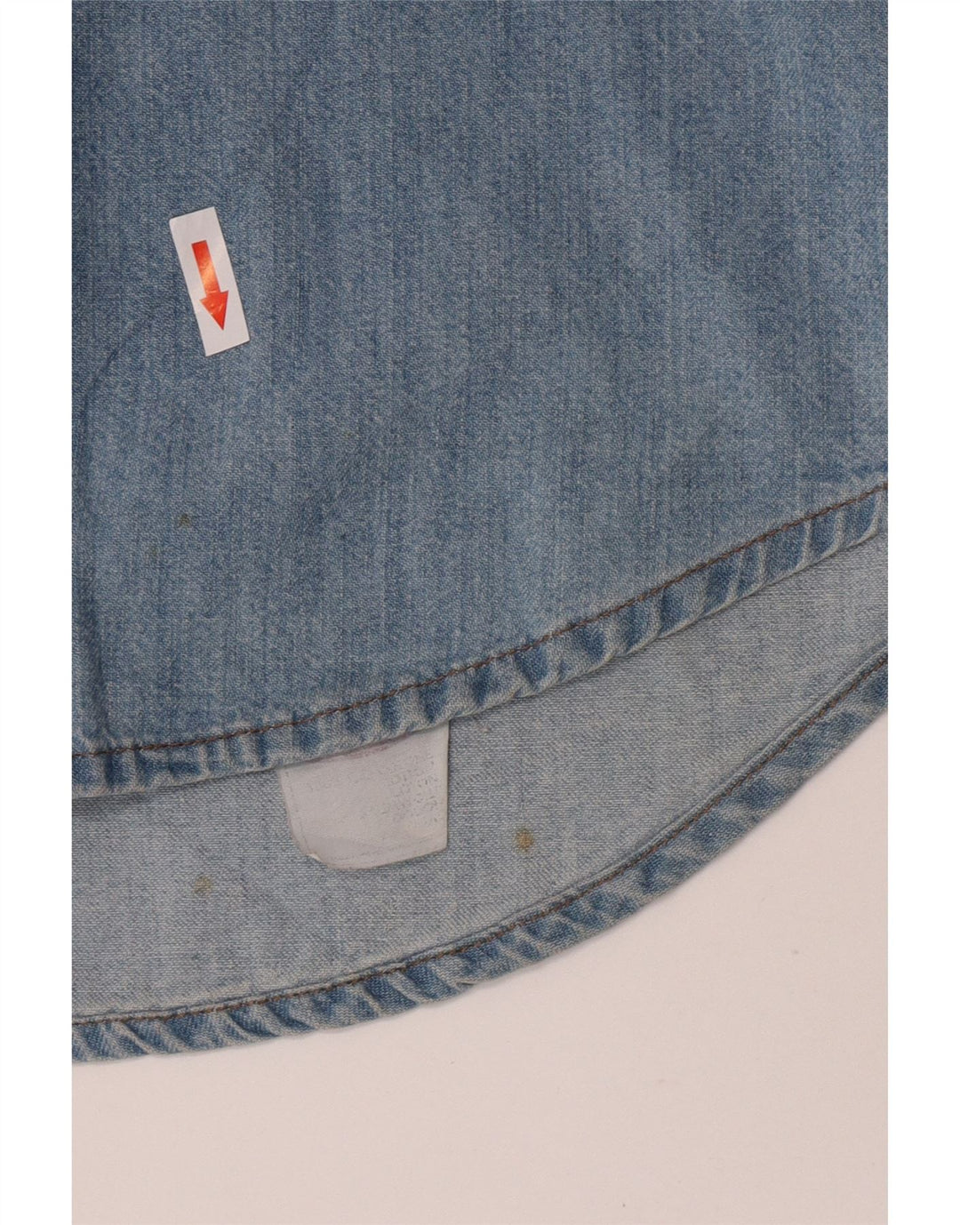 Camicia di jeans da uomo Carrera grande in cotone blu