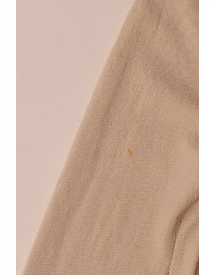 Maglione cardigan da donna Marks & Spencer UK 16 Large Beige Colourblock