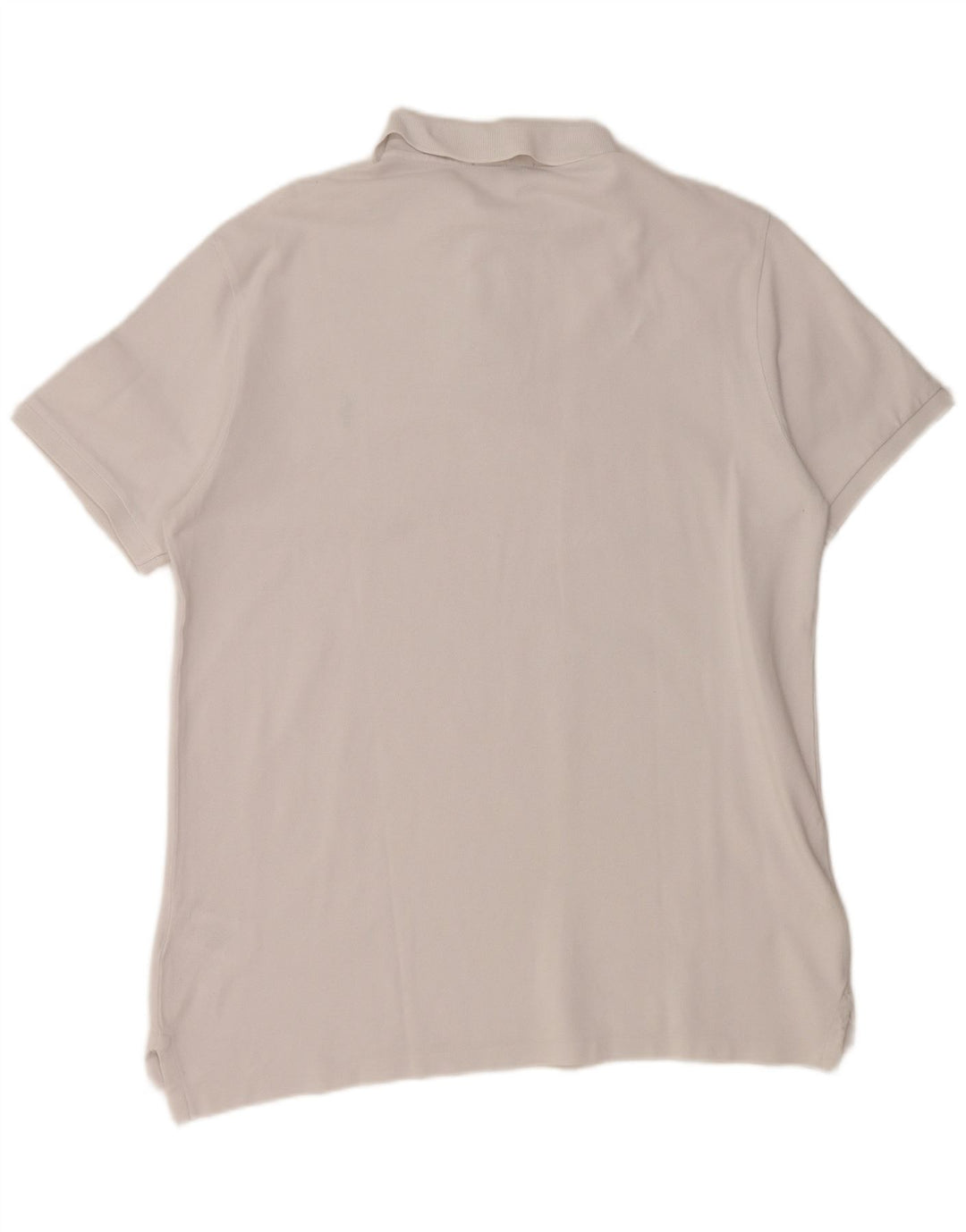 POLO RALPH LAUREN Polo da uomo slim fit personalizzata grande in cotone bianco