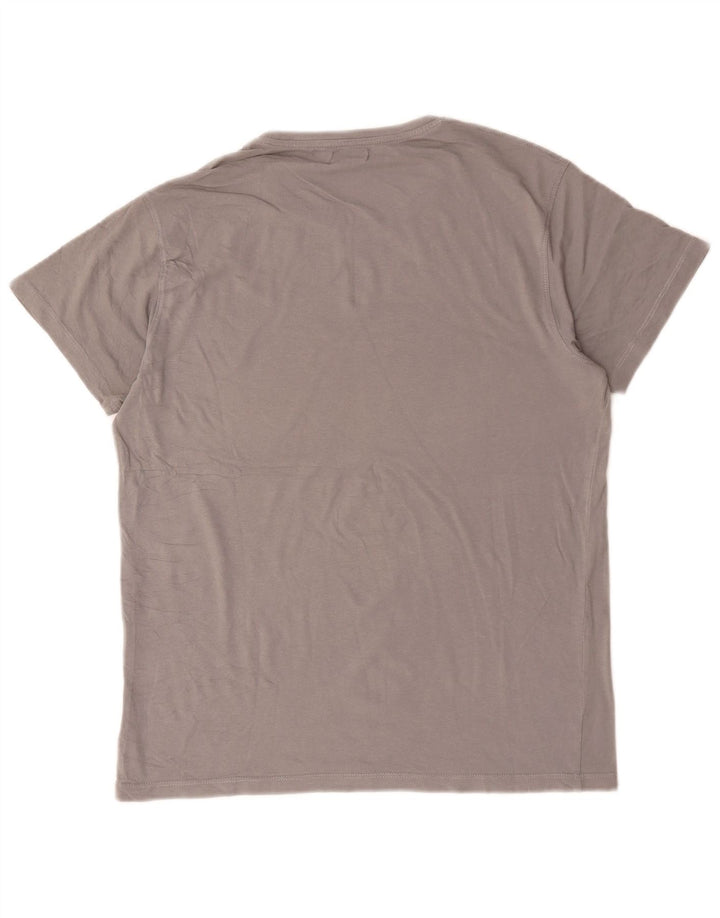 T-shirt grafica da uomo Avirex Top grigio medio