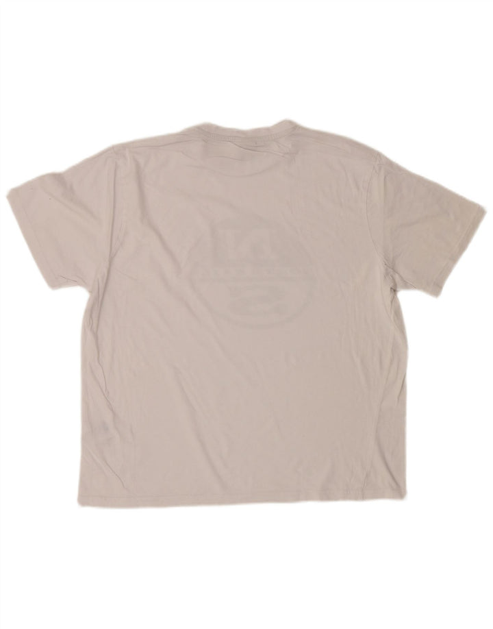 T-shirt grafica da uomo North Sails grande in cotone bianco