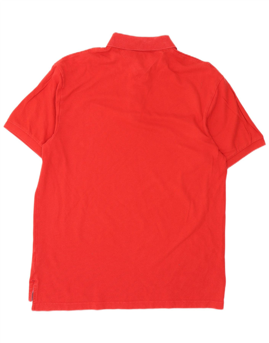Polo da uomo Tommy Hilfiger grande rossa in cotone