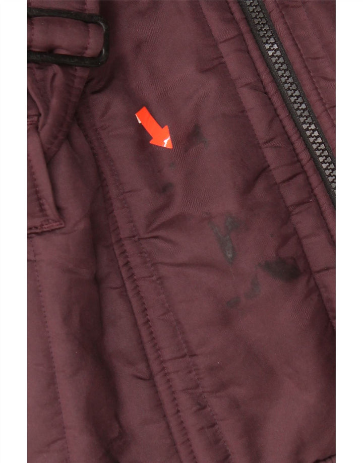 Giacca imbottita da donna Refrigiwear UK 12 poliammide viola medio