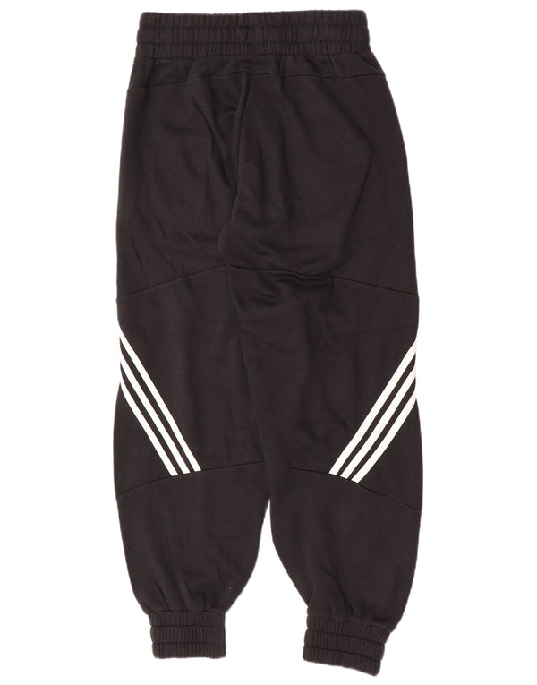 Pantaloni da tuta da donna Adidas Loose Fit Pantaloni da jogging UK 12/14 Medio Nero