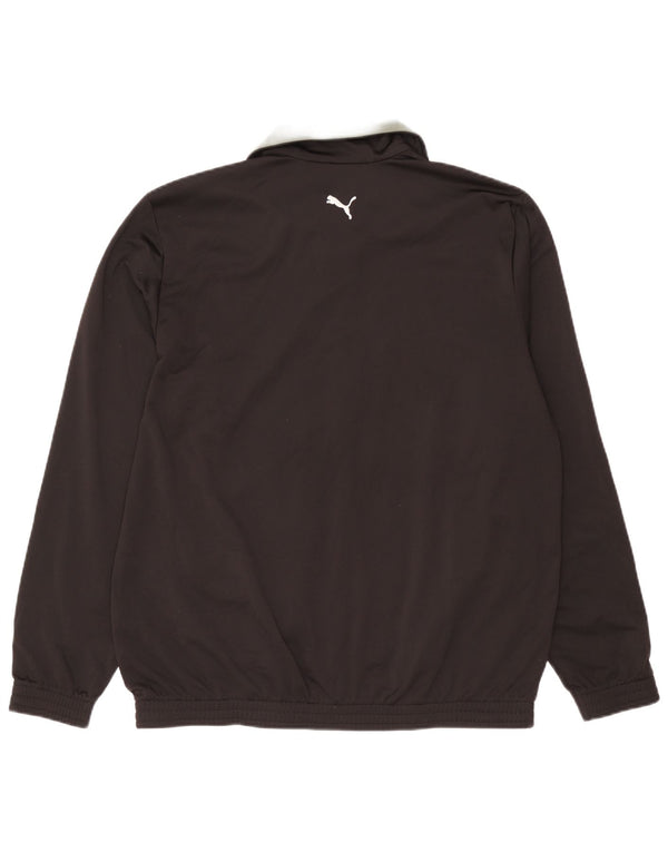 Giacca da tuta da uomo Puma XL Poliestere color block nero