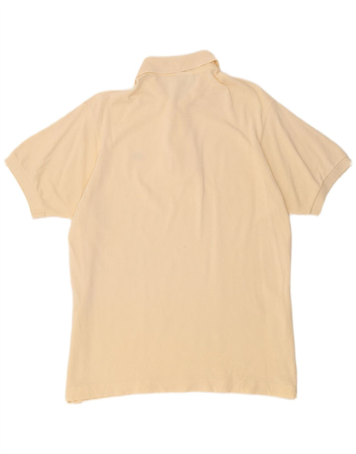 Polo da uomo Lacoste taglia 5 grande in cotone beige