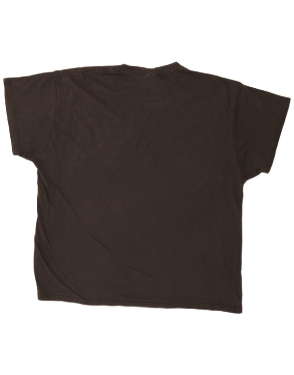 T-shirt grafica da uomo vestibilità ampia NIKE Top 2XL cotone nero