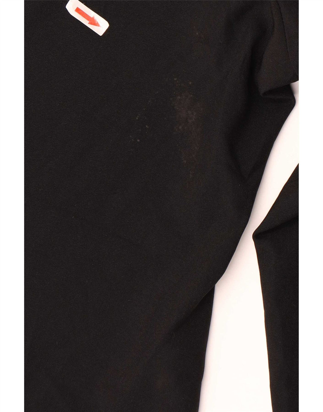 Pantaloni da abito regolari dritti da uomo Marks & Spencer W34 L31 poliestere nero