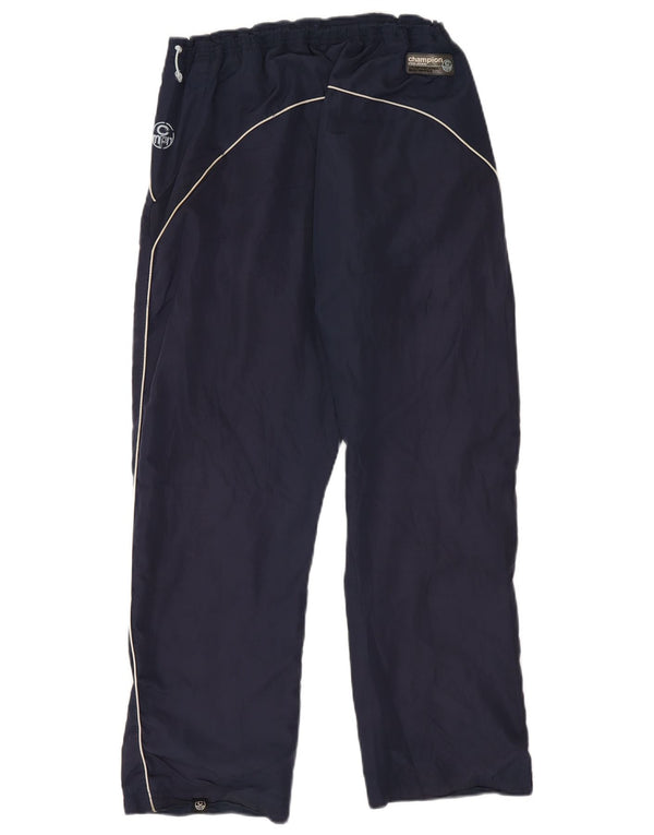 Champion Mens Tracksuit Trousers Medium Navy Blue Polyester