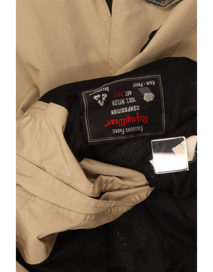 Giacca antipioggia bomber da uomo Refrigiwear UK 42 2XL Beige Colourblock