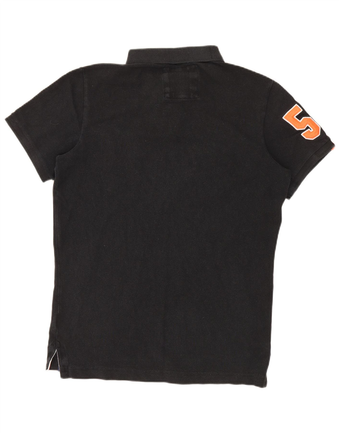 Polo grafica da uomo Superdry XL in cotone nero