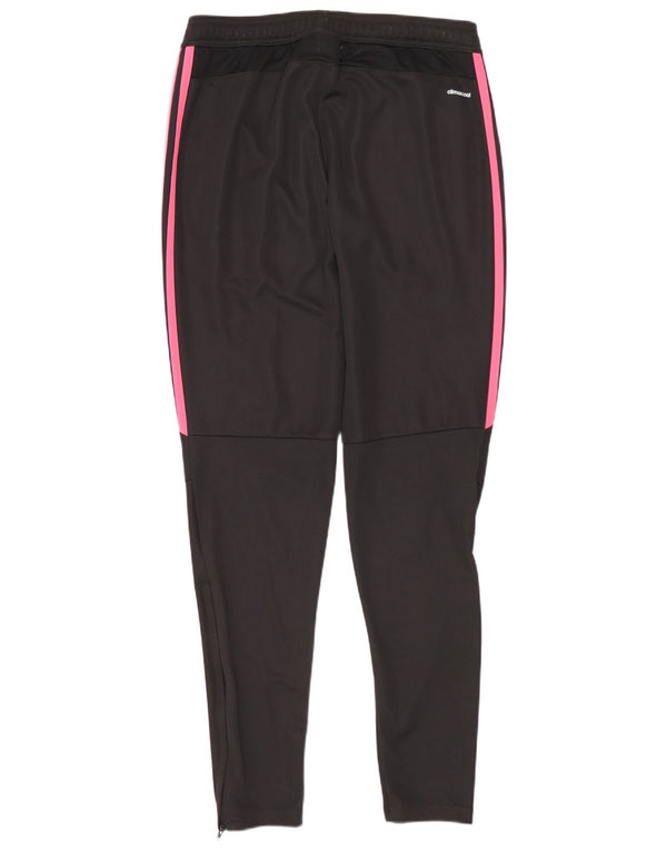 Pantaloni da tuta Adidas Climacool da donna UK 8/10 Small Poliestere nero