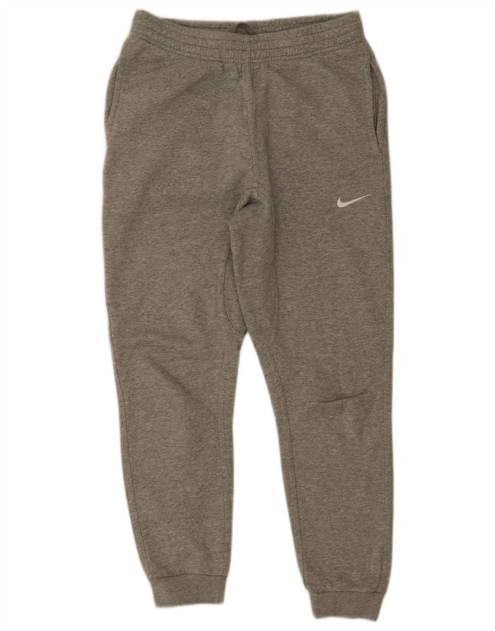 Pantaloni da tuta da uomo Nike Joggers piccoli in cotone chiazzato grigio