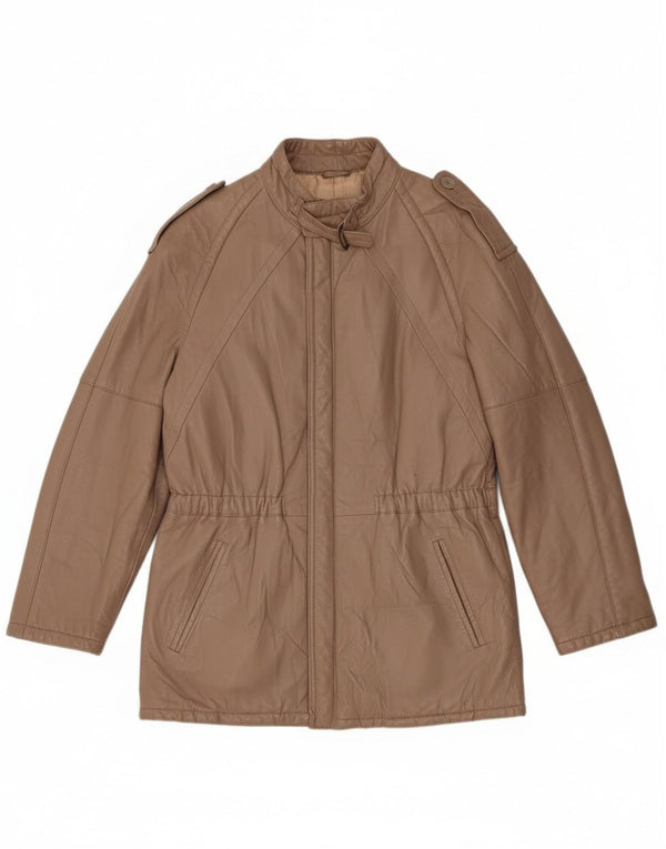 Giacca militare vintage da uomo UK 38 Marrone medio