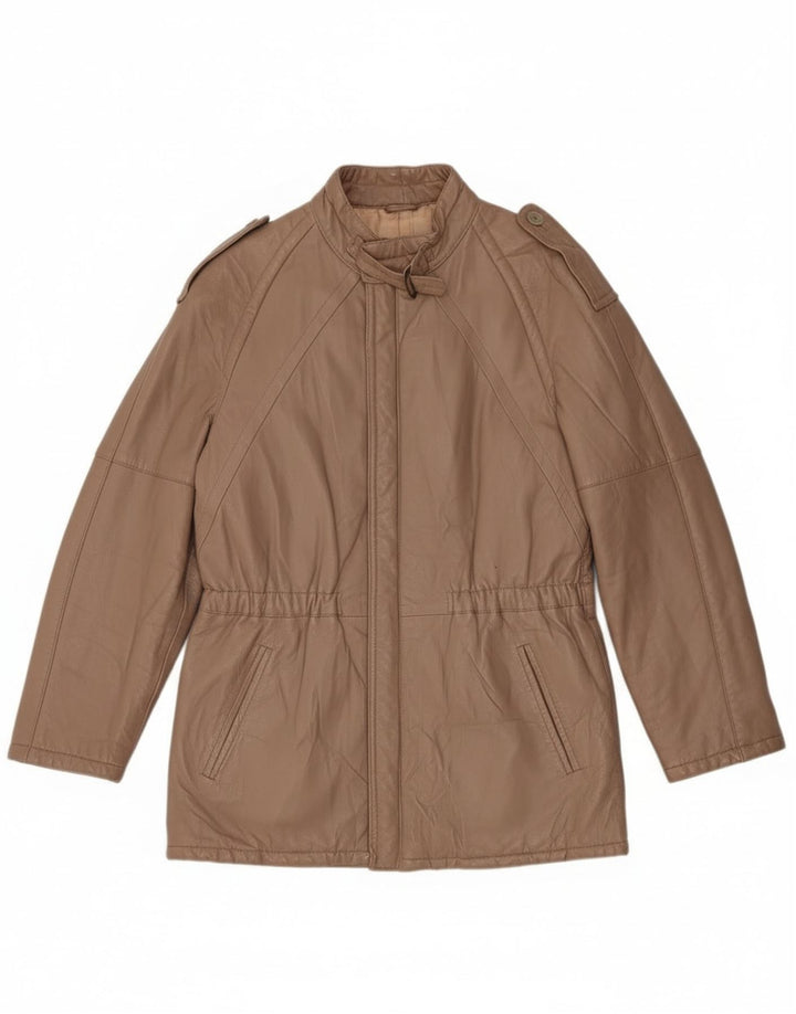 Giacca militare vintage da uomo UK 38 Marrone medio