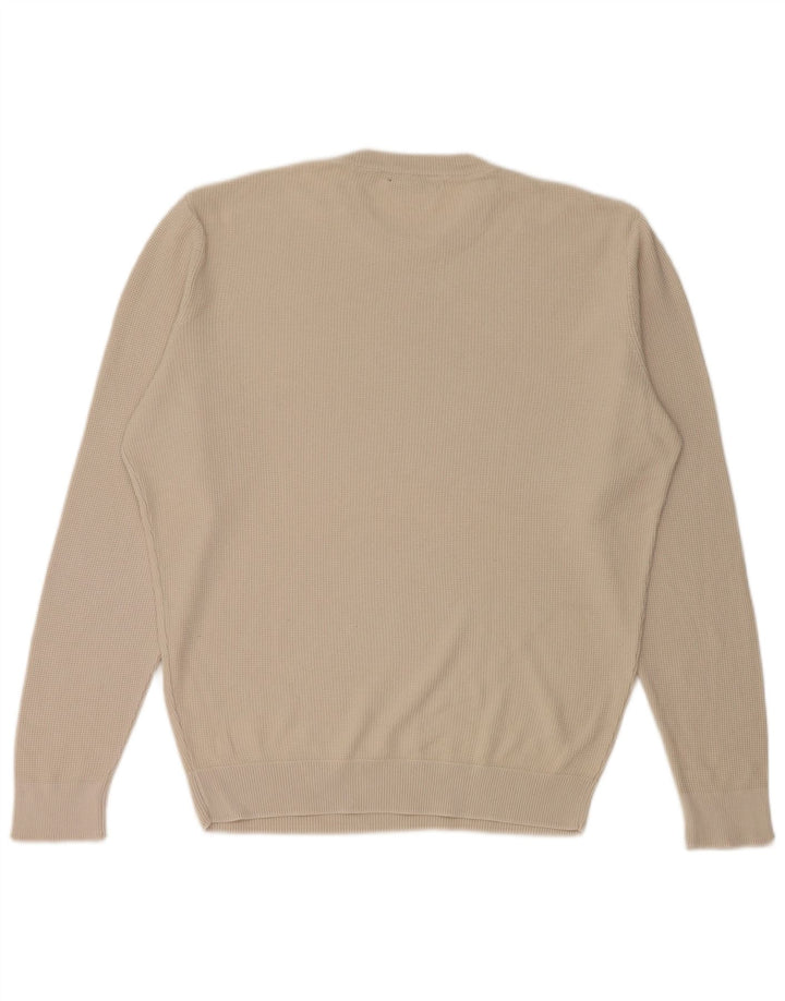 Maglione maglione girocollo da uomo Zara beige medio