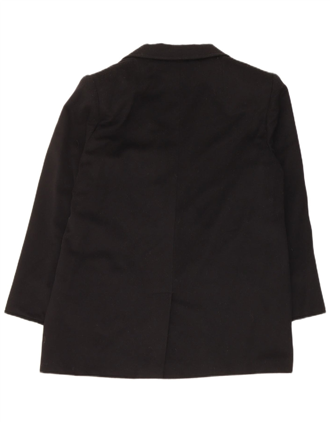 Giacca blazer da donna a 2 bottoni Marina Rinaldi taglia 21 media in lana nera