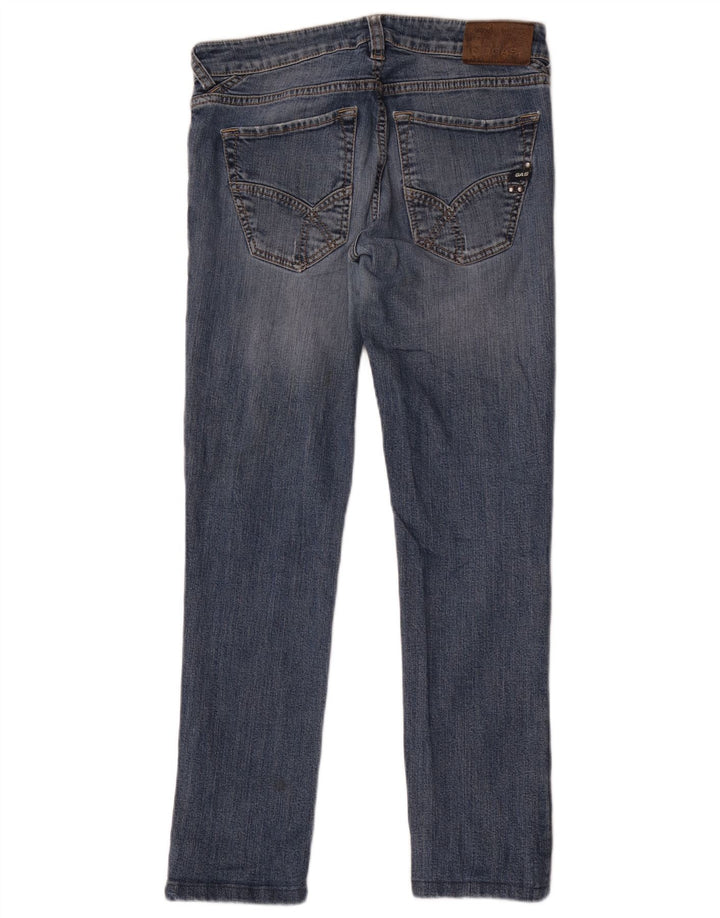 Jeans slim da uomo Gas W31 L29 cotone blu
