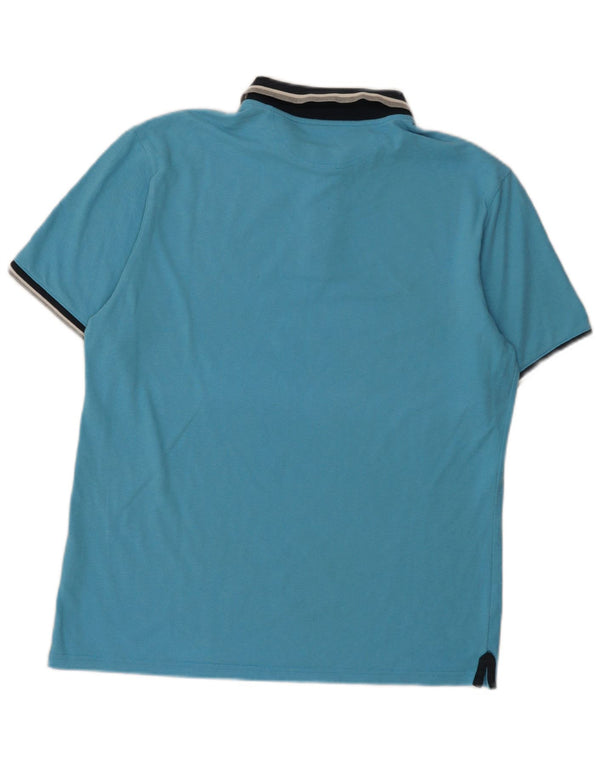 Polo Champion da uomo Herritage Fit 2XL in cotone color block blu