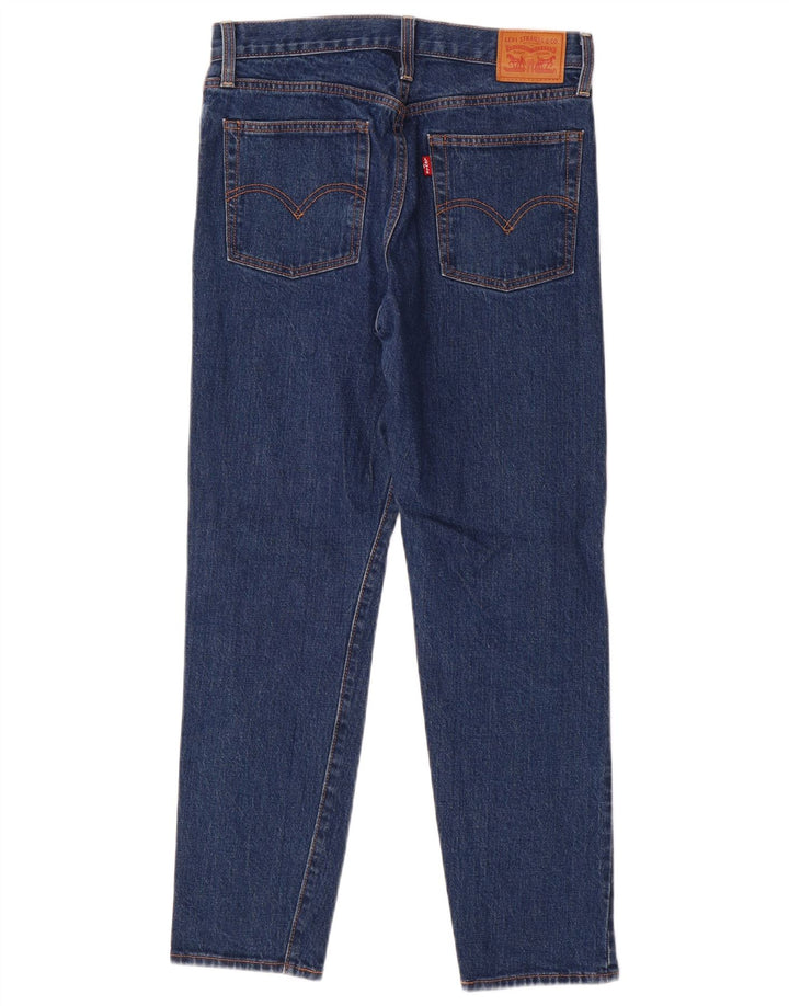 LEVI'S Womens Slim Jeans W28 L28 Blue Cotton